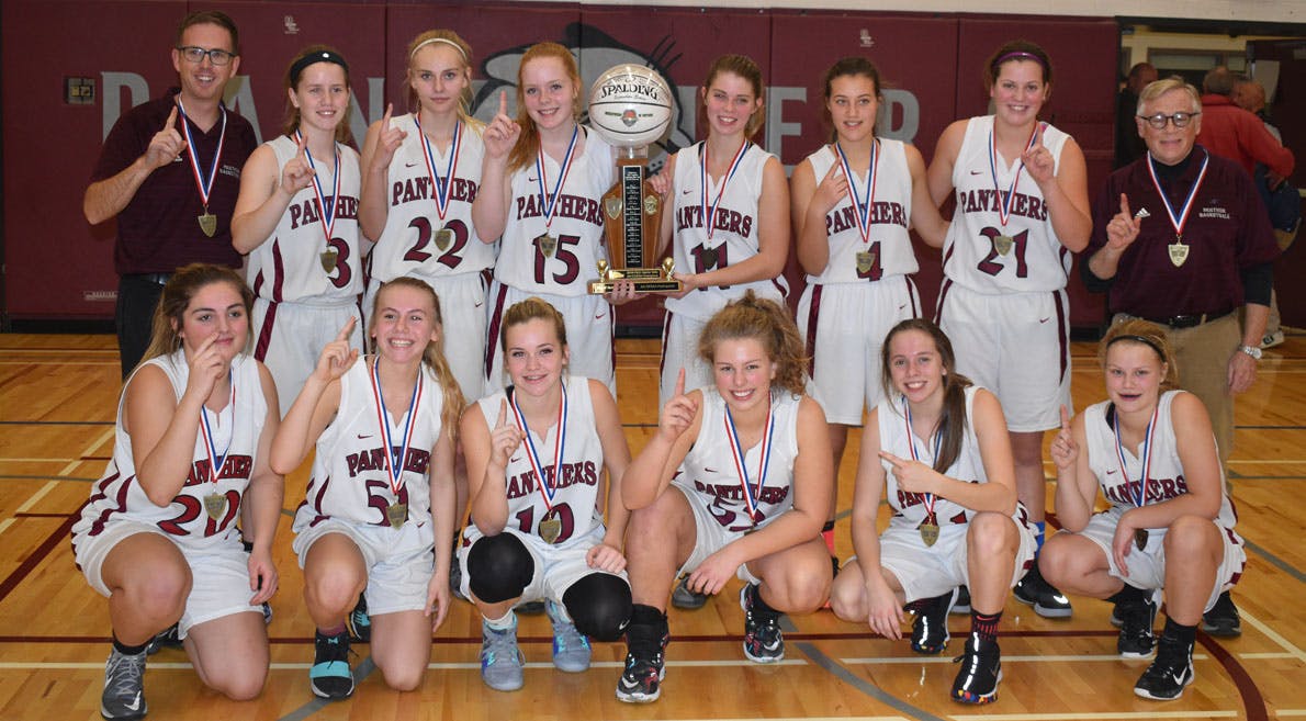 <p>Strong season &#8211; The PECI Senior Basketball Panthers wrapped up their 2018 campaign with a berth at the OFSAA championships in London, Ont. last week.  While they couldn&#8217;t get a win at the provincial level, they won the Bay of Quinte Conference and COSSA championships. (Adam Bramburger/Gazette staff)</p>

