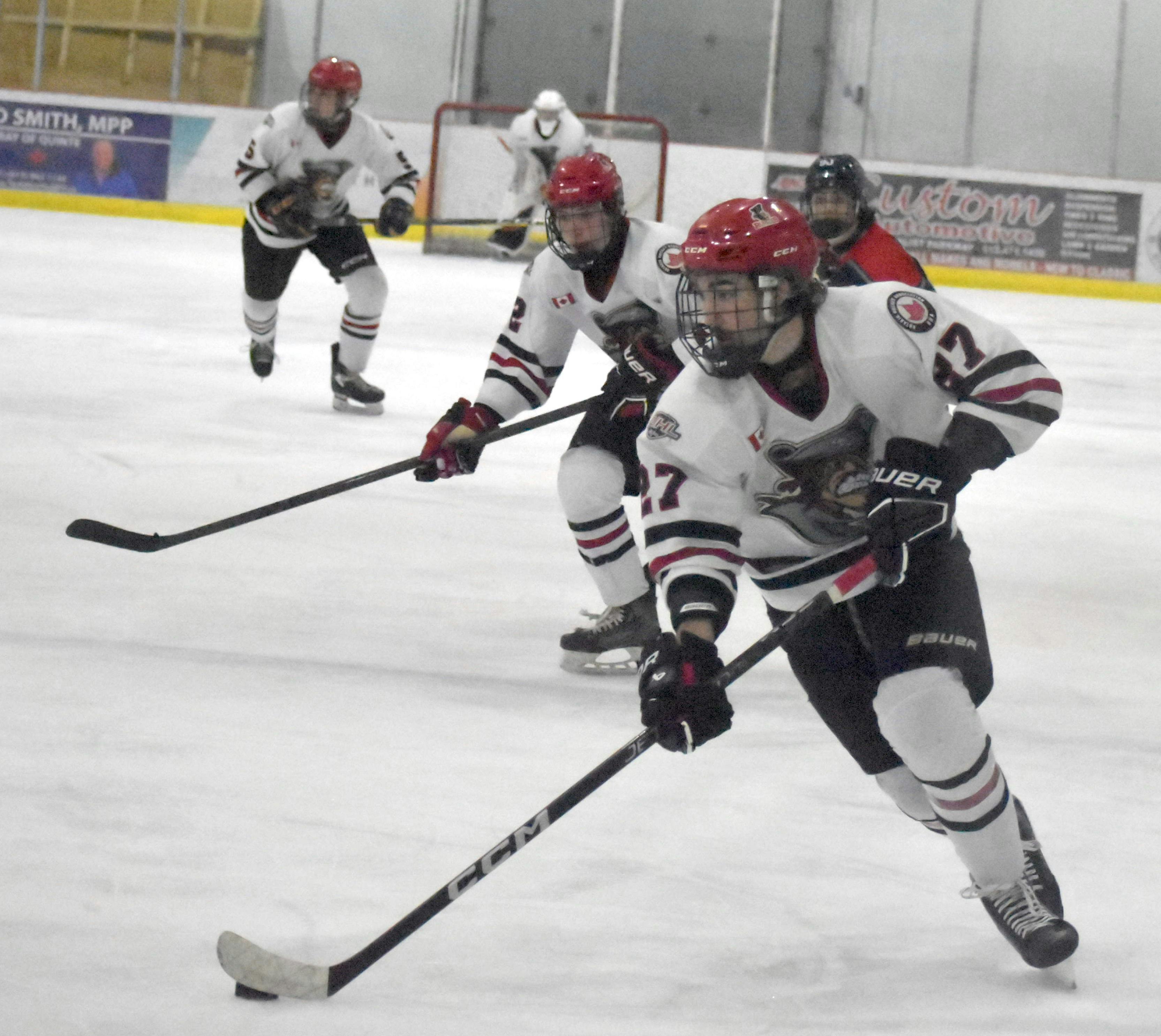 <p>Parker Mattis and the Picton Pirates will be taking on the Napanee Raiders in the first round of the 2024 Schmalz Cup Playoffs. (Jason Parks/Gazette Staff)</p>
