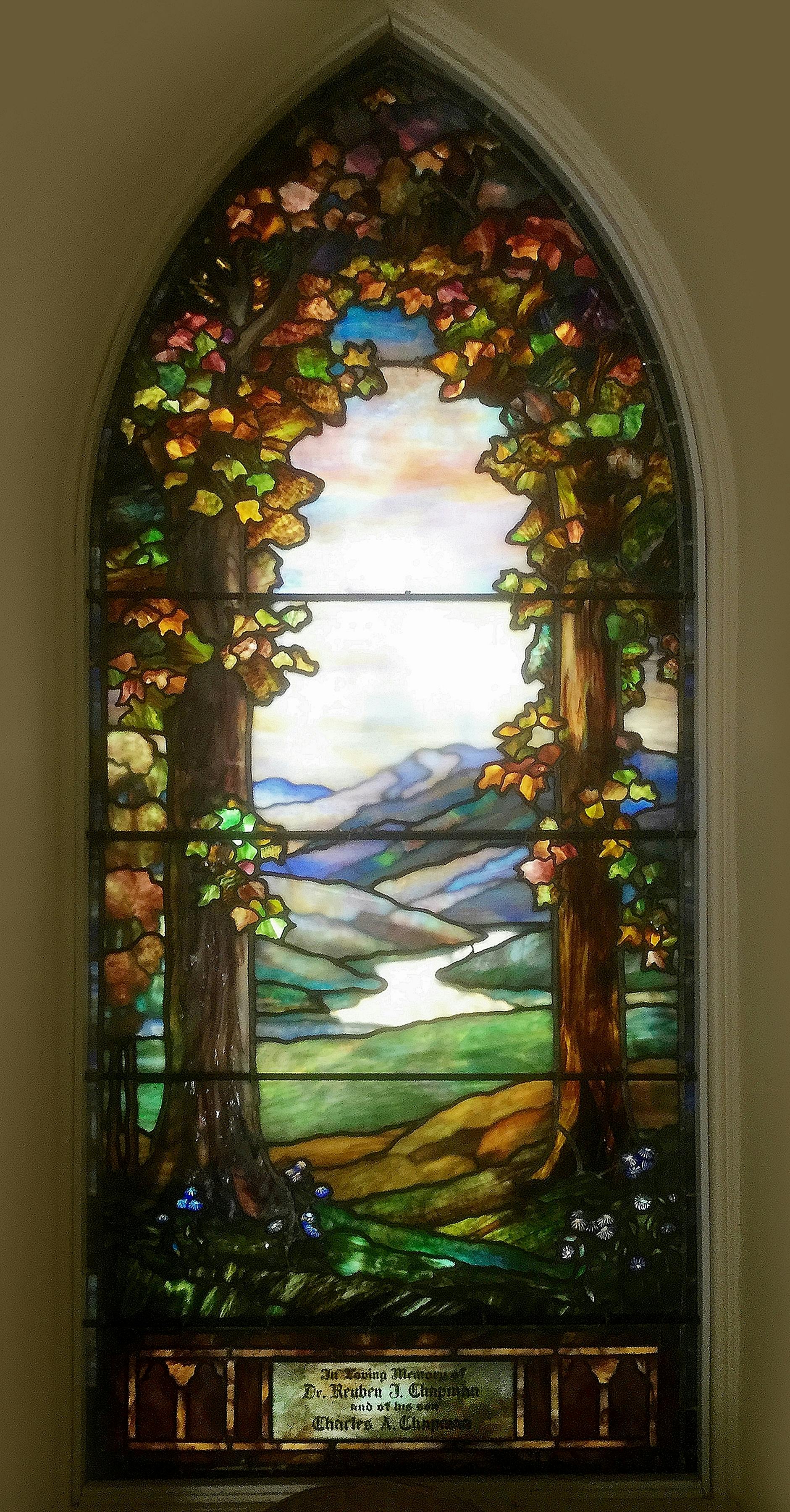 <p>The Chapman Window at Glenwood Chapel (Sarah Hall)</p>
